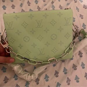 Louis Vuitton Mint Green Monogram Crossbody Bag